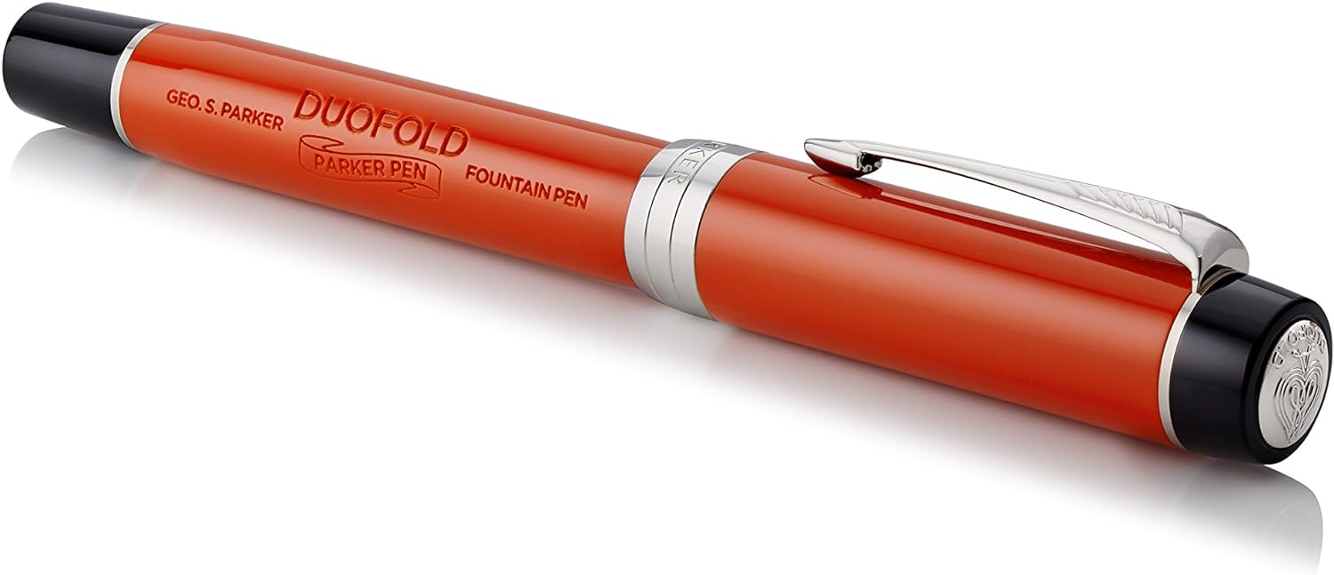 Parker Duofold Classic Resin Big Red CT - Centennial Fountain Pen