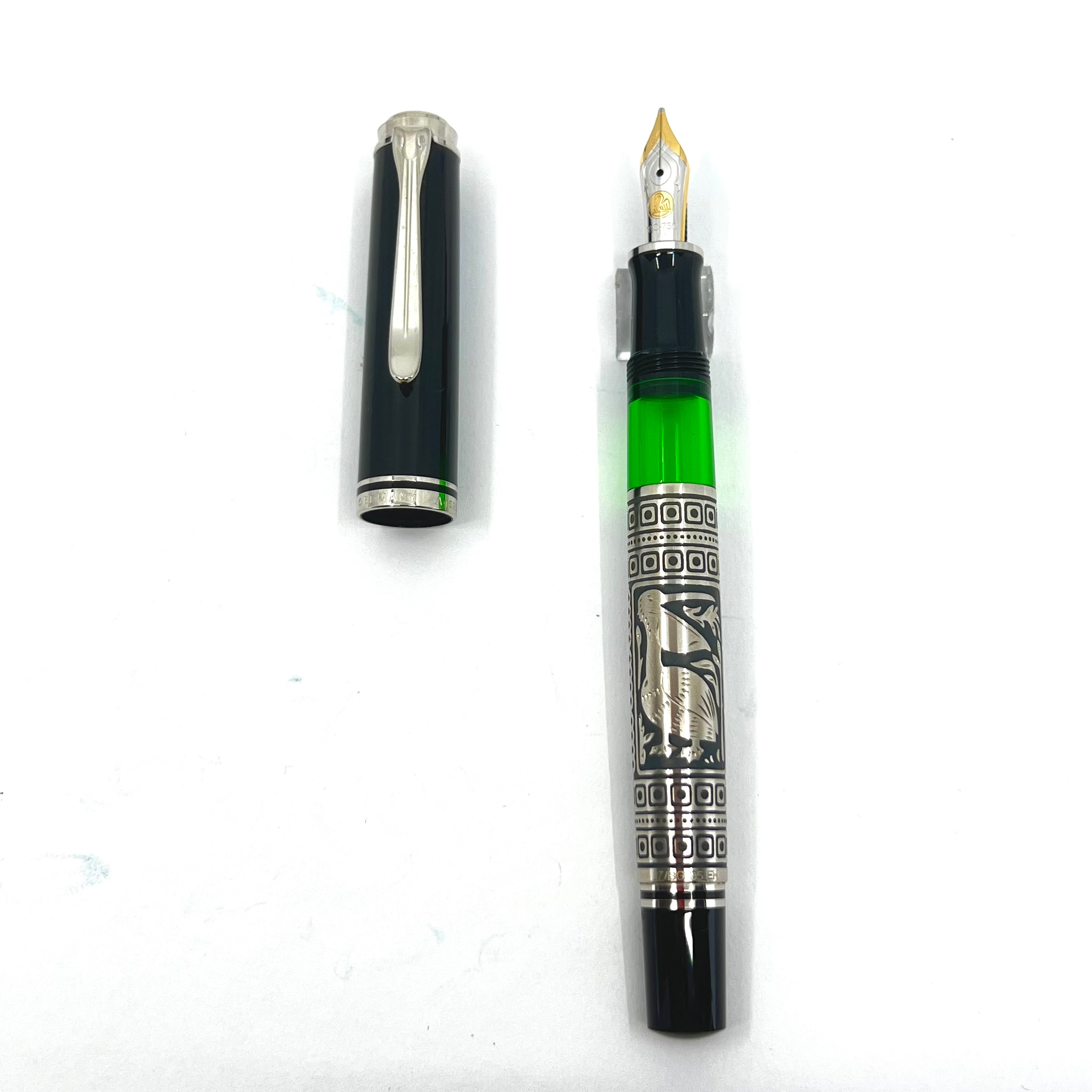 Pelikan M710 Toledo Sterling Silver Fountain Pen – Fountain Pen