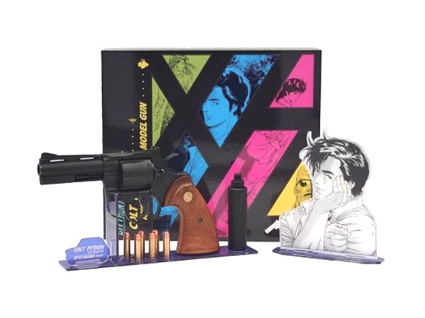 タナカ コルトパイソン 冴羽獠モデル 木製グリップ付 中古 美品 BB弾