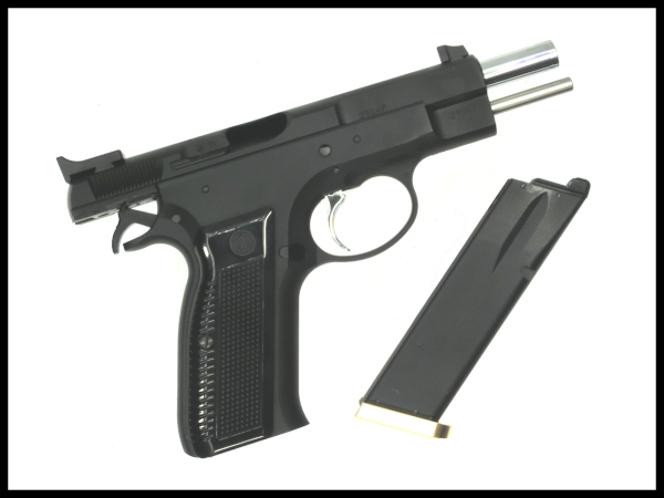 限定品】KSC: ガスブローバックハンドガン Cz75 アキュライズ1 HWの