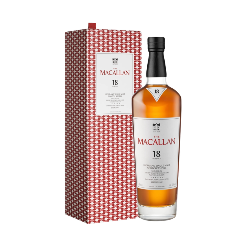 The Macallan 18 Year Old Double Cask Single Malt Whiskey (750ml