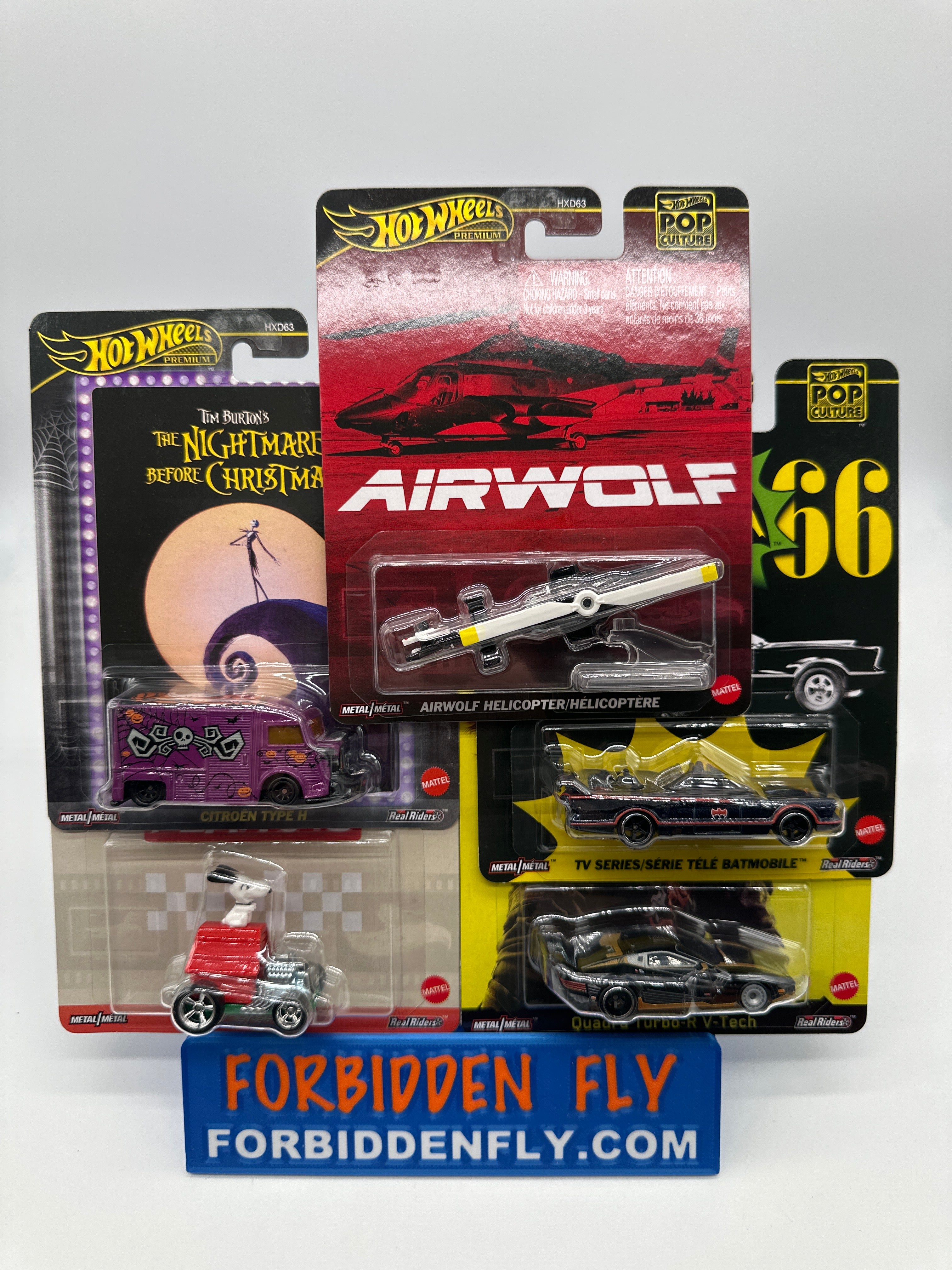 Hot Wheels Premium - Pop Culture 2025 Mix M - Set of 5 – Forbidden Fly
