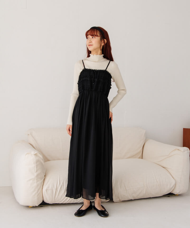 10%OFF】whip cami onepiece～ﾎｲｯﾌﾟｷｬﾐﾜﾝﾋﾟｰｽ | flower／フラワー公式通販