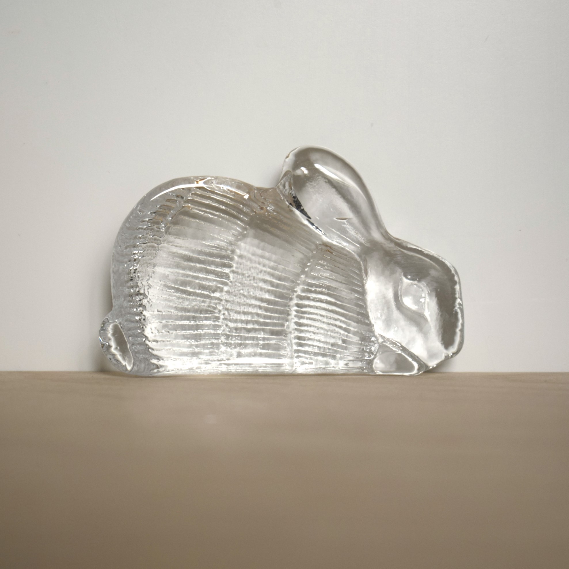 うさぎ・ガラスオブジェ / Lisa Larson・リサラーソン / Royal Krona