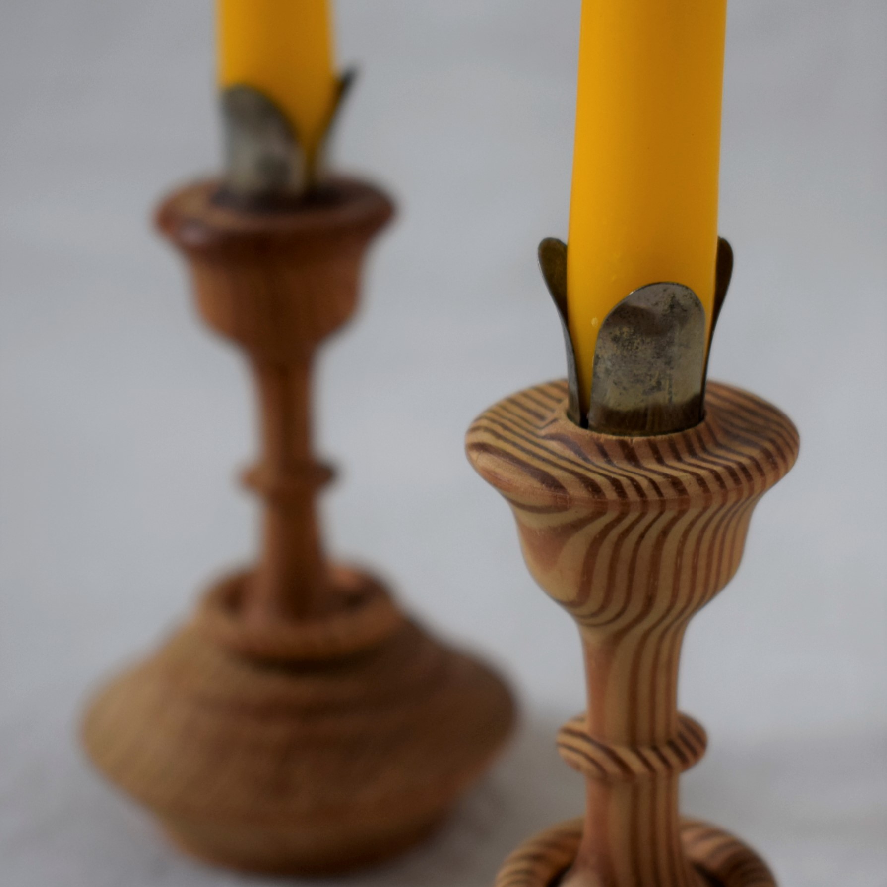 値下げ50s Created Clappison キャンドル立て2個