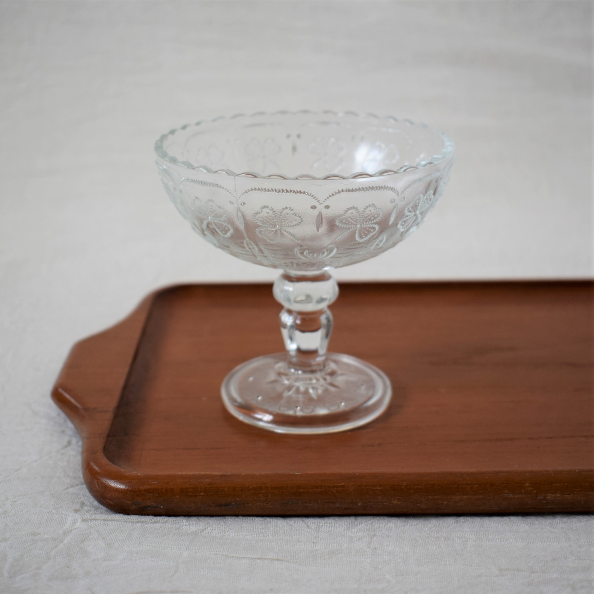 ガラスコンポート・デザートボウル / Apila・アピラ / Nuutajarvi