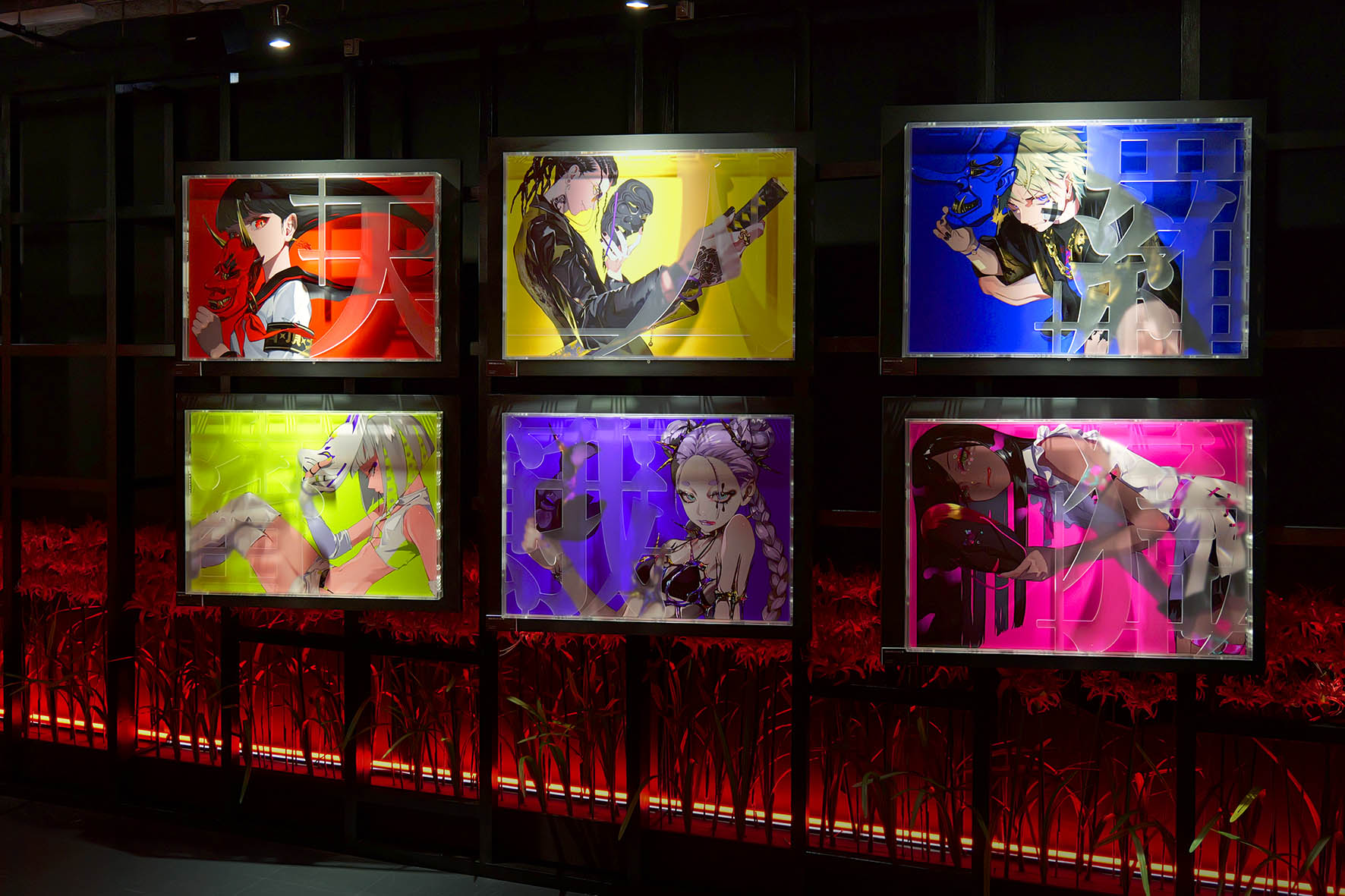 LAM｜LAM SOLO EXIHIBITION 「千客万雷」 | FLATLABO（フラットラボ