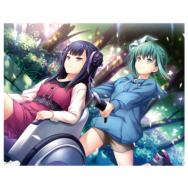 F6キャンバスアート・志依＆霍（原画サイン入り） :: flagments