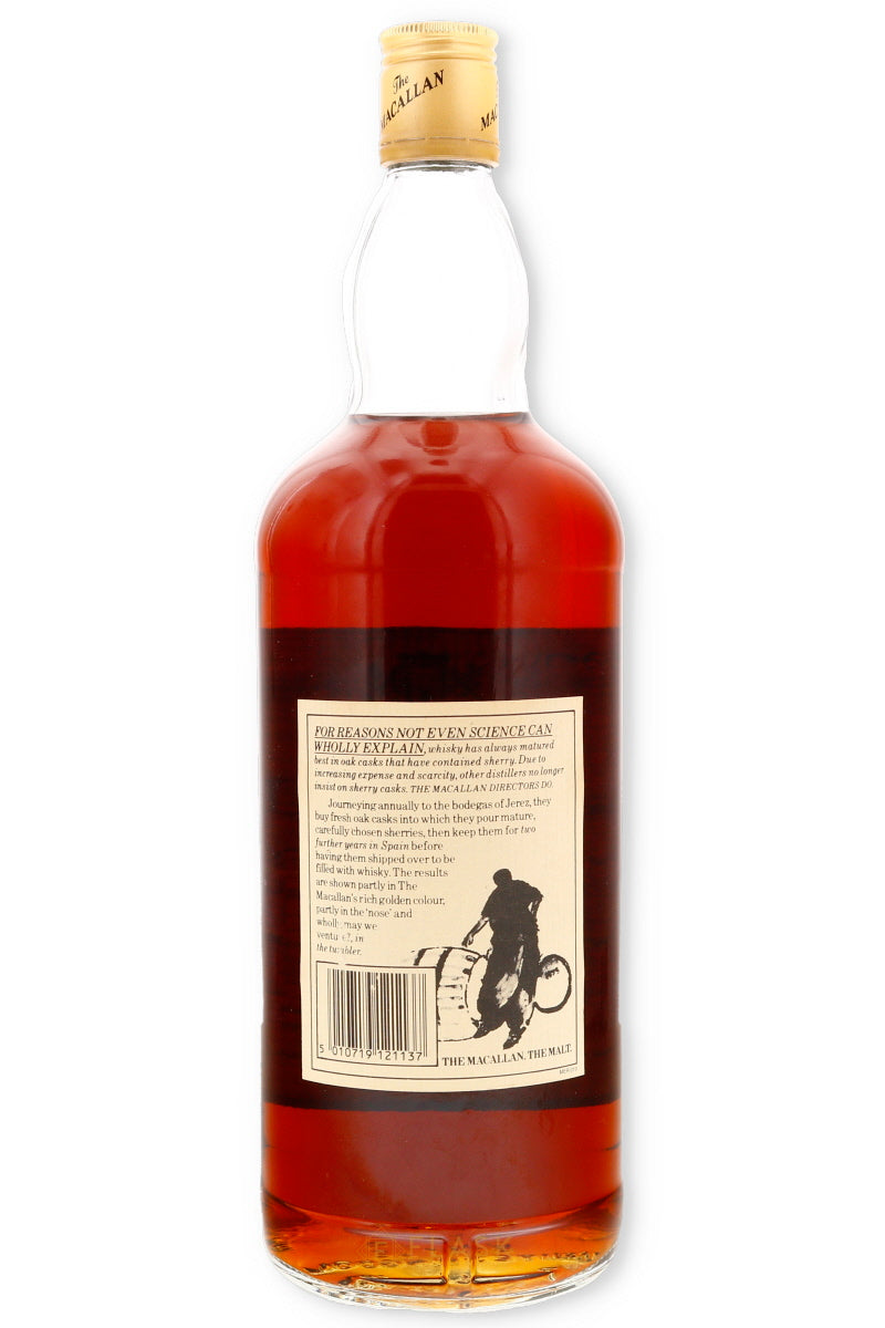 Buy Macallan 12 Year Old 1980-1990s Single Malt 1.13 Liter | Flask