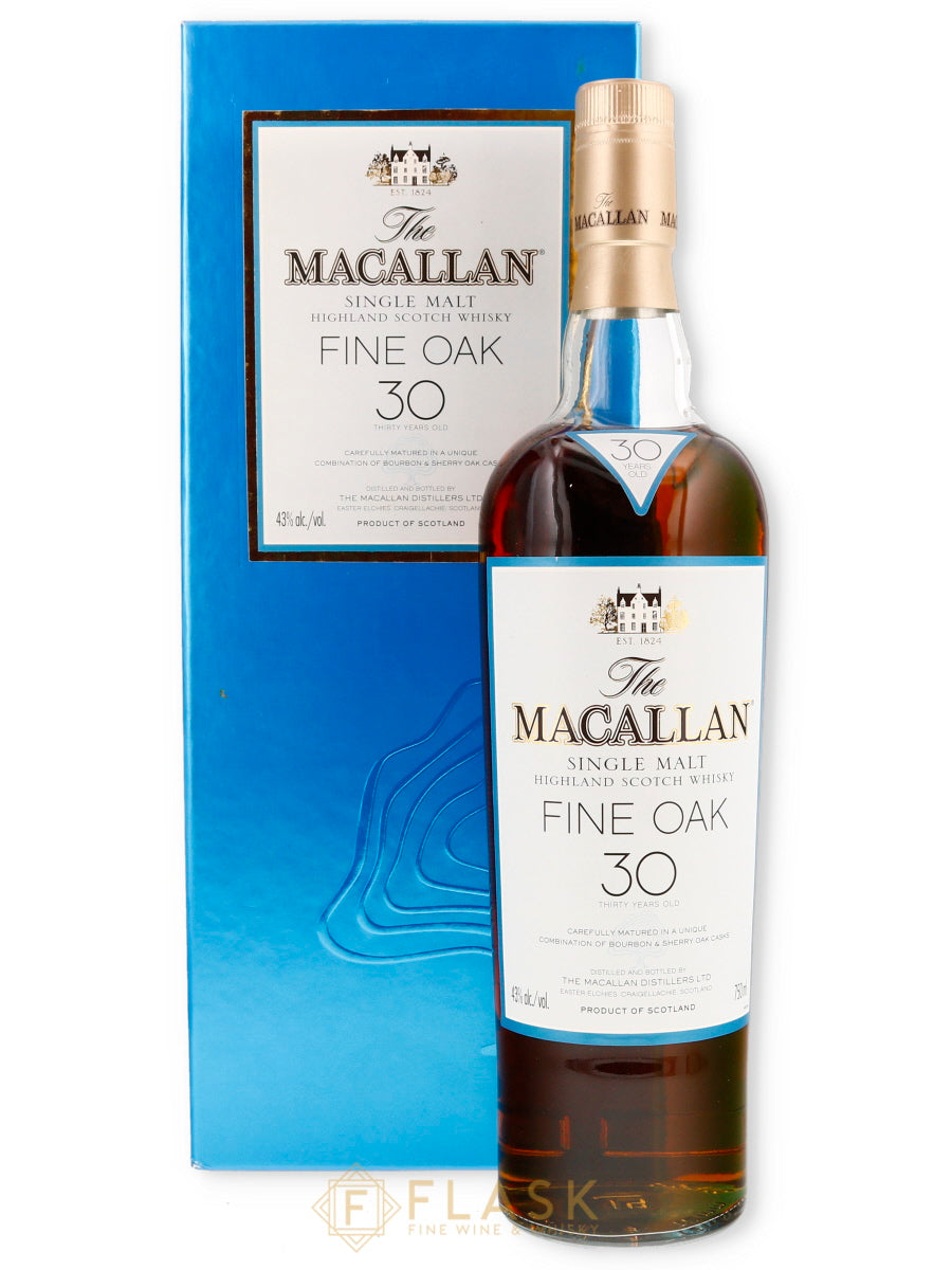 Buy Macallan 30 Year Old Fine Oak Blue Box [Pre-2008] | Single