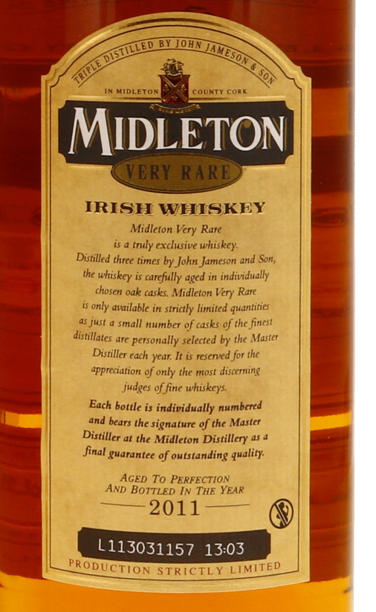 Buy Midleton Very Rare 2011 Irish Whiskey 70cl | Flask Wines