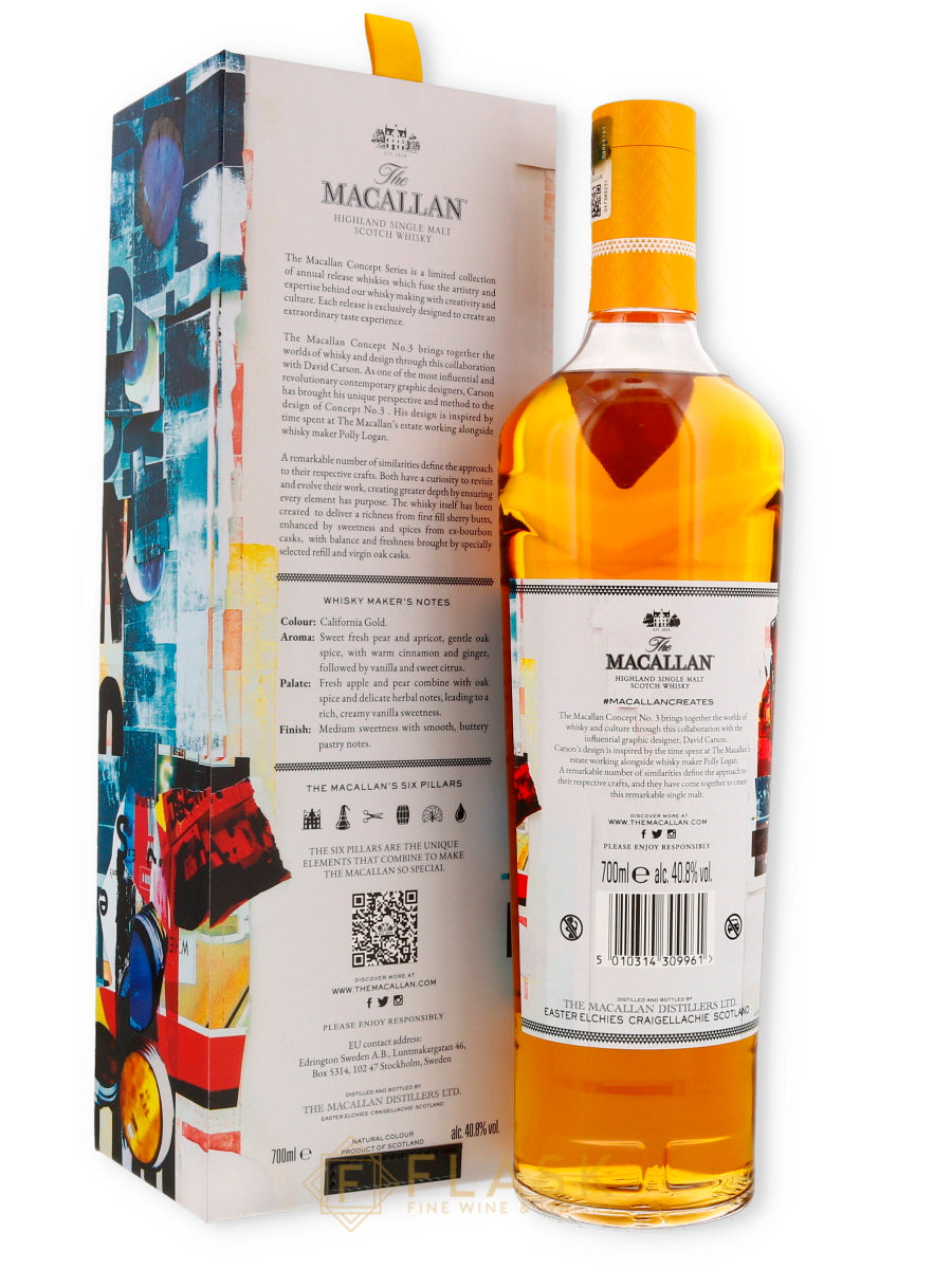 Buy Macallan Concept Number 3 David Carson Single Malt [On Sale