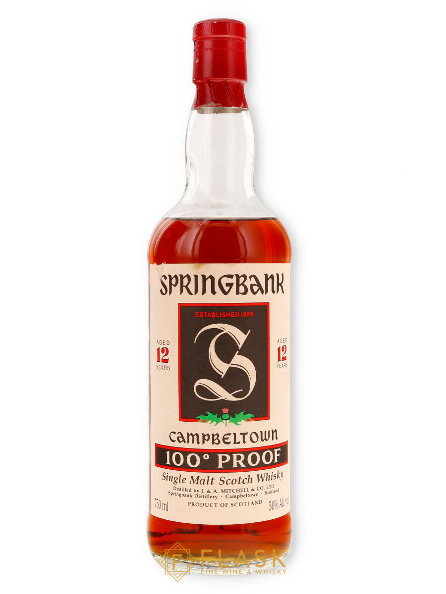 Buy Springbank 12 Year Old 100 Proof Double Dark Green Thistle