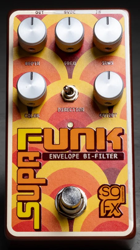 SolidGoldFX Supa Funk Envelope Bi-Filter Pedal – Flipside Music