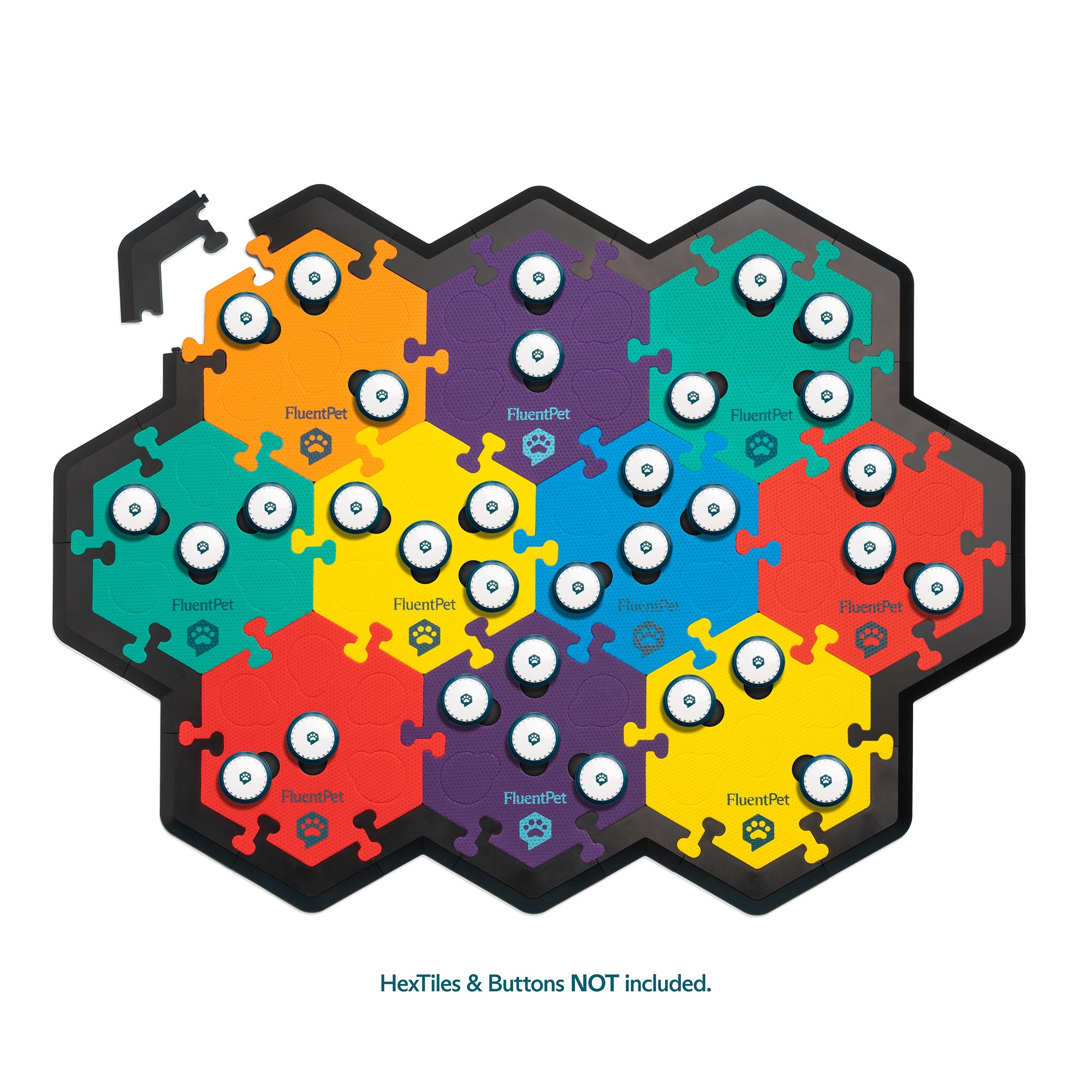 Plastic Frame Kits for FluentPet HexTiles – Secure, Durable