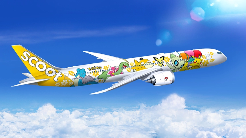 スカイマーク｜PIKACHU JET BC1｜BOEING 737-800 Japan's Skymark