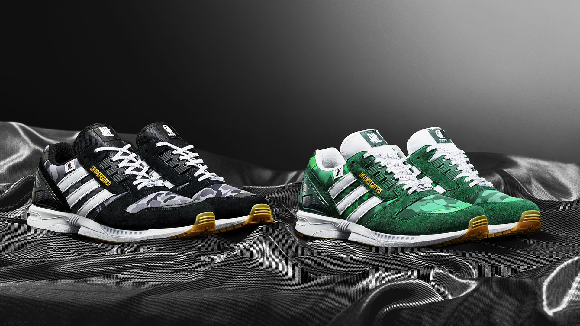 adidas Originals「A-ZX」シリーズから「ZX 8000 BAPE® x UNDFTD」が