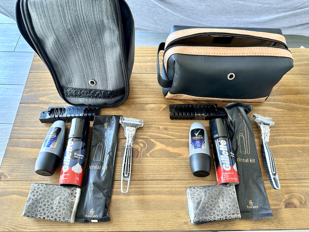 エミレーツ航空Fクラス BVLGARI アメニティセット+ バイレード