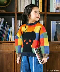 ブラック・ベア ニットプルオーバー_マシンウォッシャブル（R113016