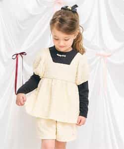 ☆2/10(火)お昼12:59まで3点10％OFFSALE☆バックリボンペプラム