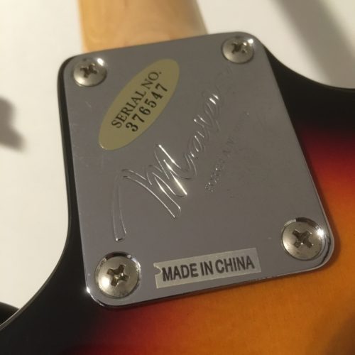 安ギターの改造 MAVIS MST-800をカスタム | fps-ninja