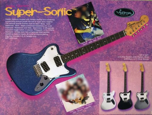 Squier Paranormal Super-Sonic Graphite Metallic 2020 レビュー
