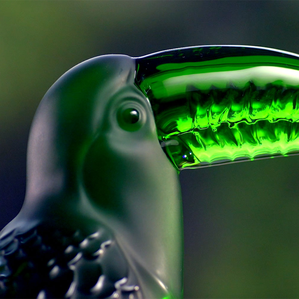 Toucan Sculpture – Lalique France