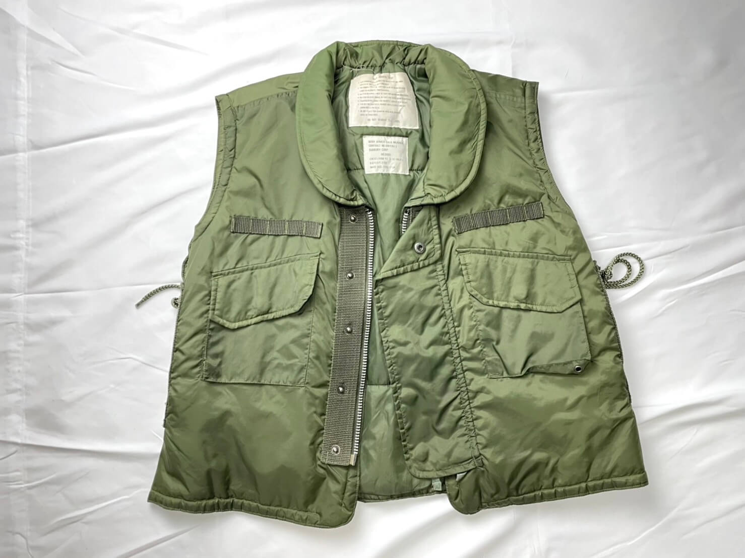 60's ビンテージ 米軍 実物 NUM戦 ベトナム戦争 M69 アーマーベスト