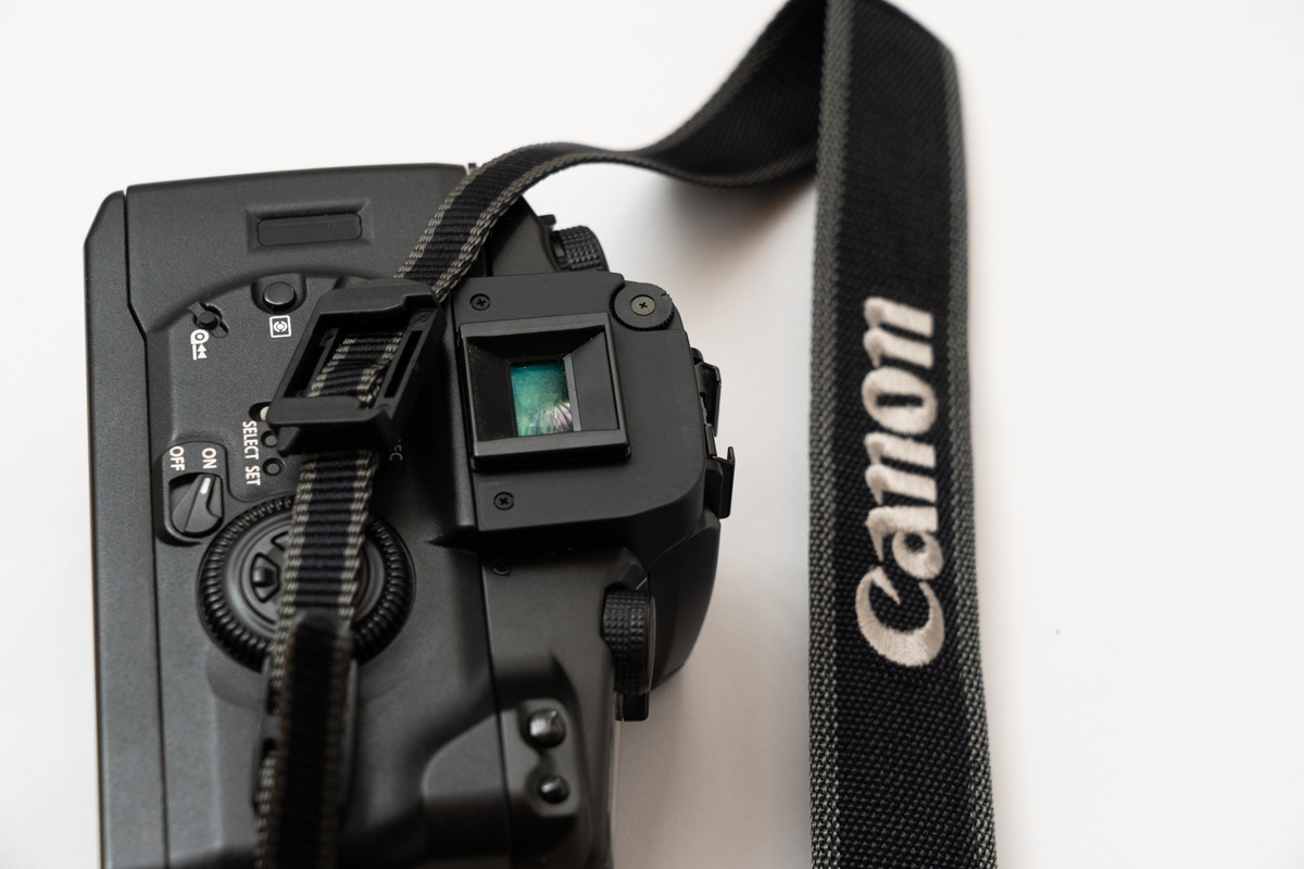 フィルムカメラに同時代Canon純正ネックストラップL3がぴったり！EOS7