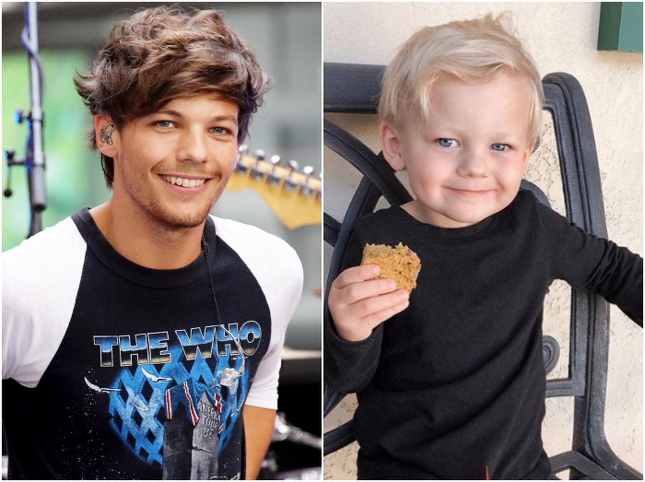 1Dルイ・トムリンソンの3歳息子「イケメン遺伝子」をばっちり継承中