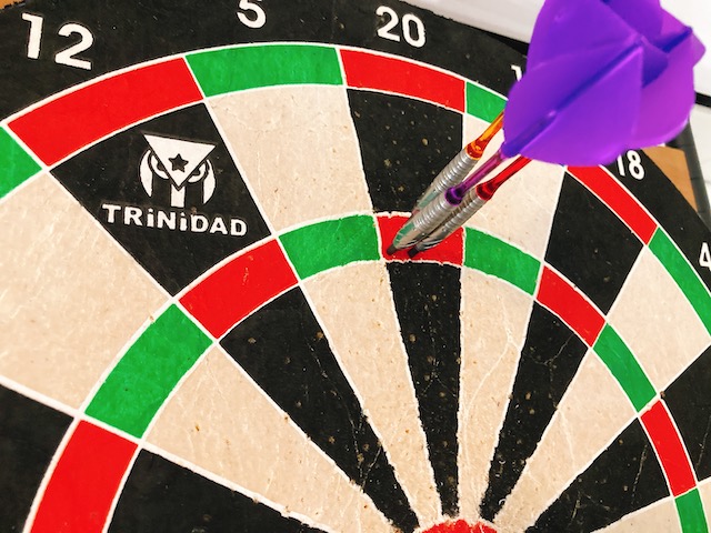 ダーツボード トリニダード レビュー】5ヶ月使ってブルが〇〇に - ふれ
