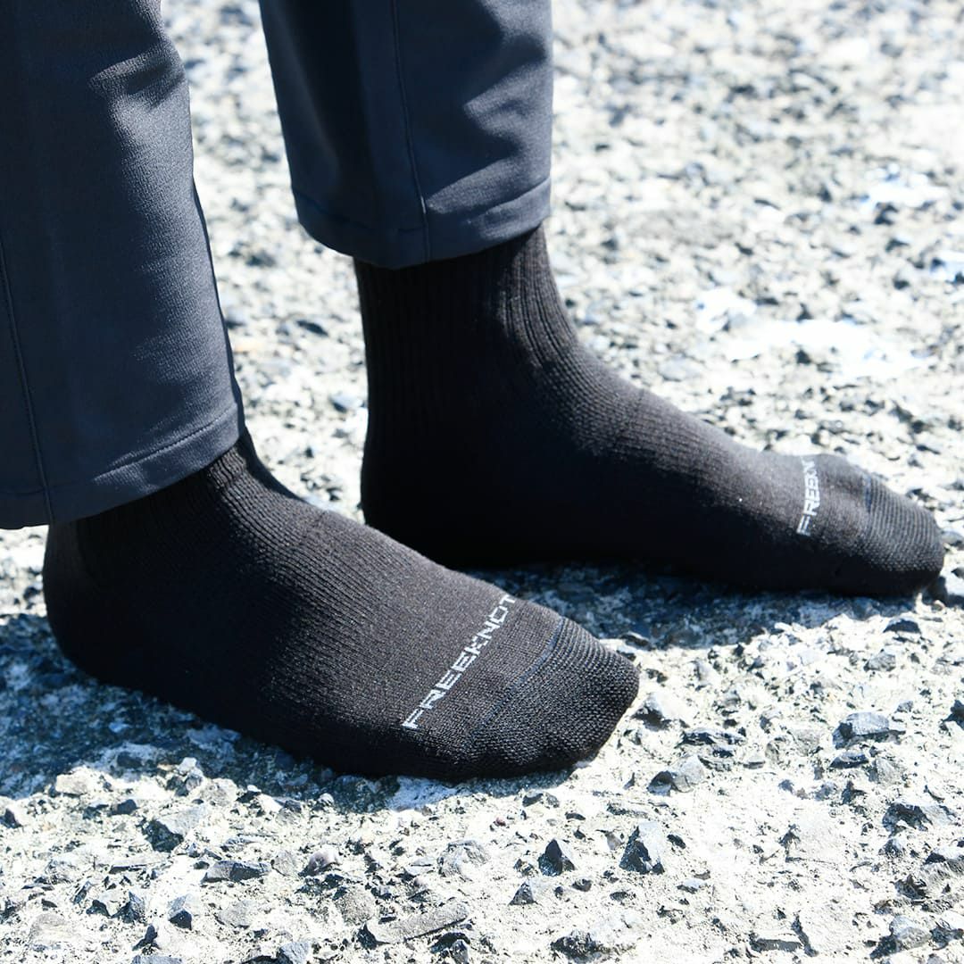 SOL FIBER® レイヤーテック ミドルソックス 先丸 | FREEKNOT
