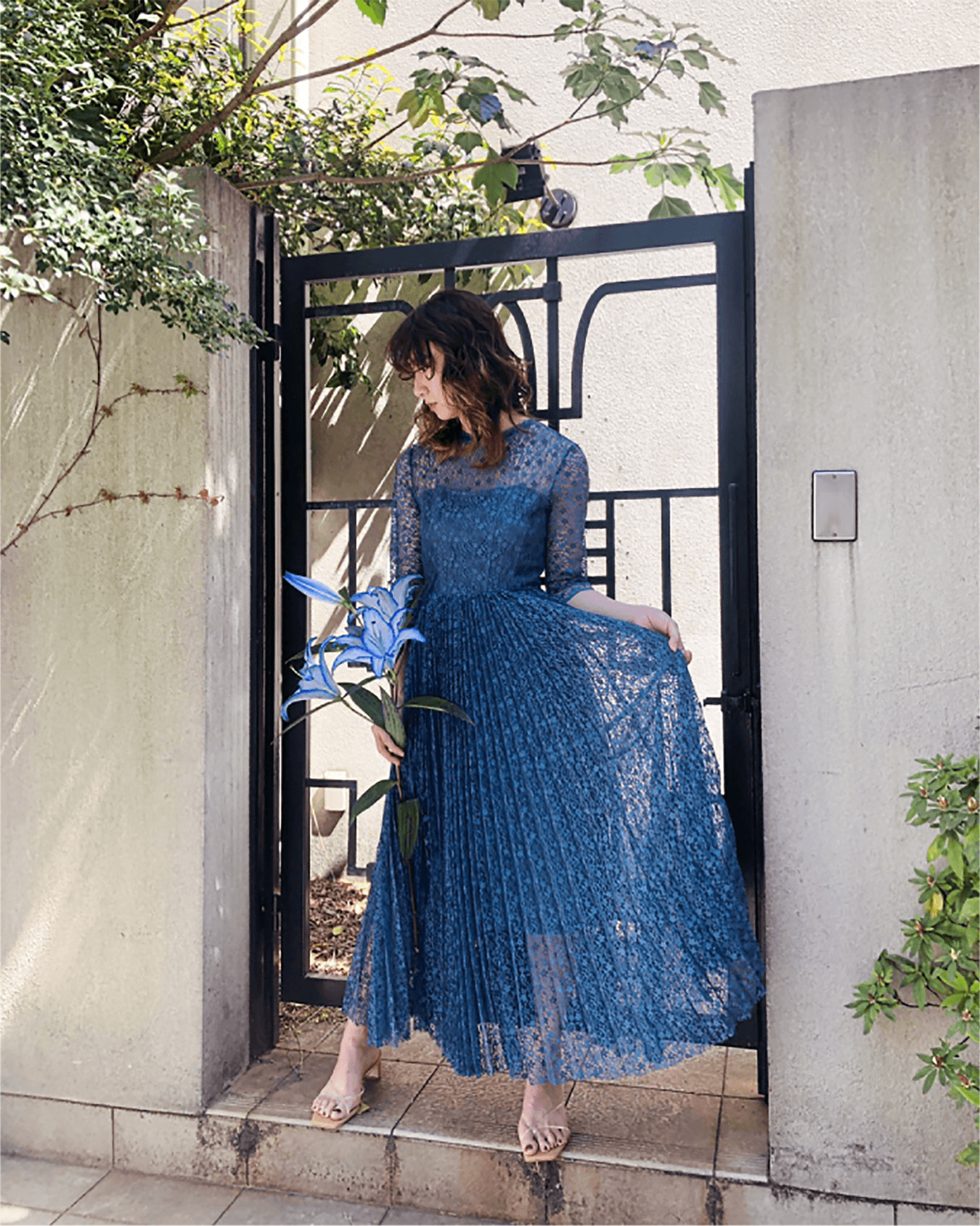 FRAY I.D⁄レースモチーフドレス⁄MNT 安く 買う レースモチーフドレス