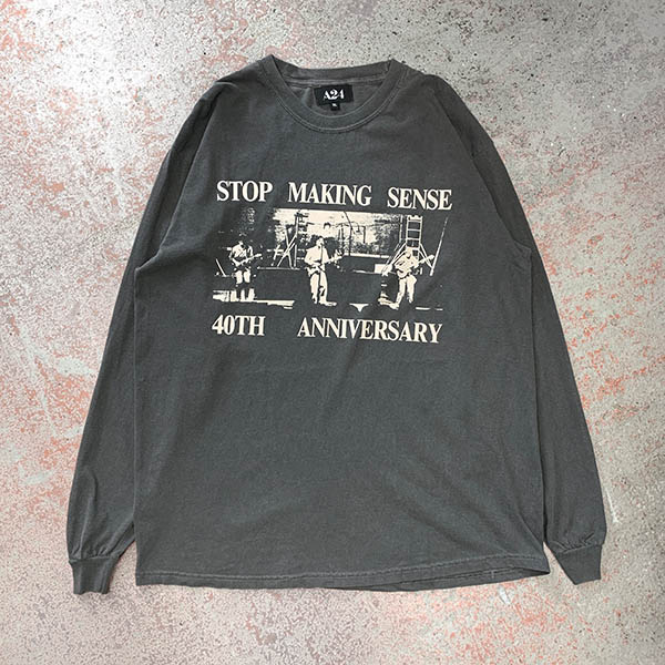 Stop Making Sense × A24 待望のコラボレーションアイテムが入荷致し