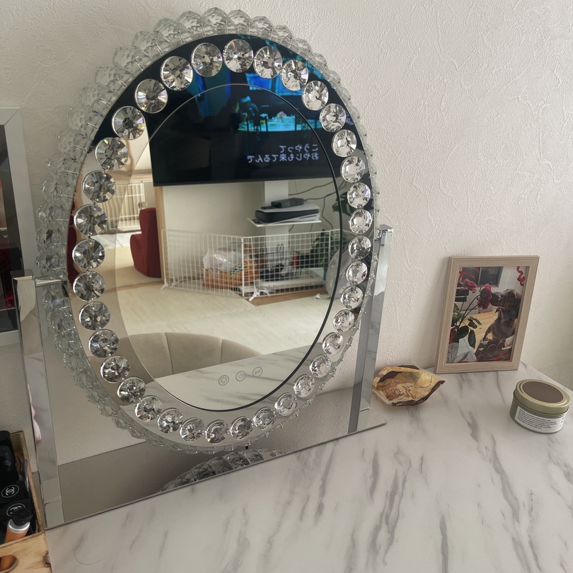 Francfranc ブリエ フランフラン 女優ミラー 女優ミラー led