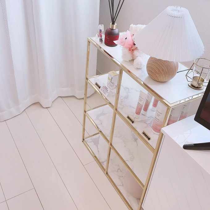 ☆きなこ☆フランフラン大理石ドレッサー&チェアセット ☆きなこ