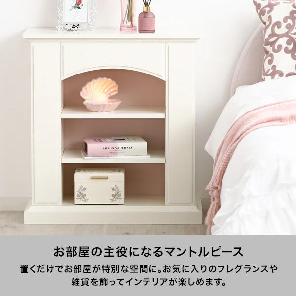 マントルピース型シェルフ S ホワイト | Francfranc（フランフラン