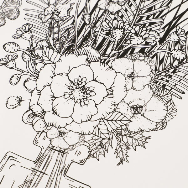 和さま用ページ】 テクスチャーアートボタニカル フラワーアート