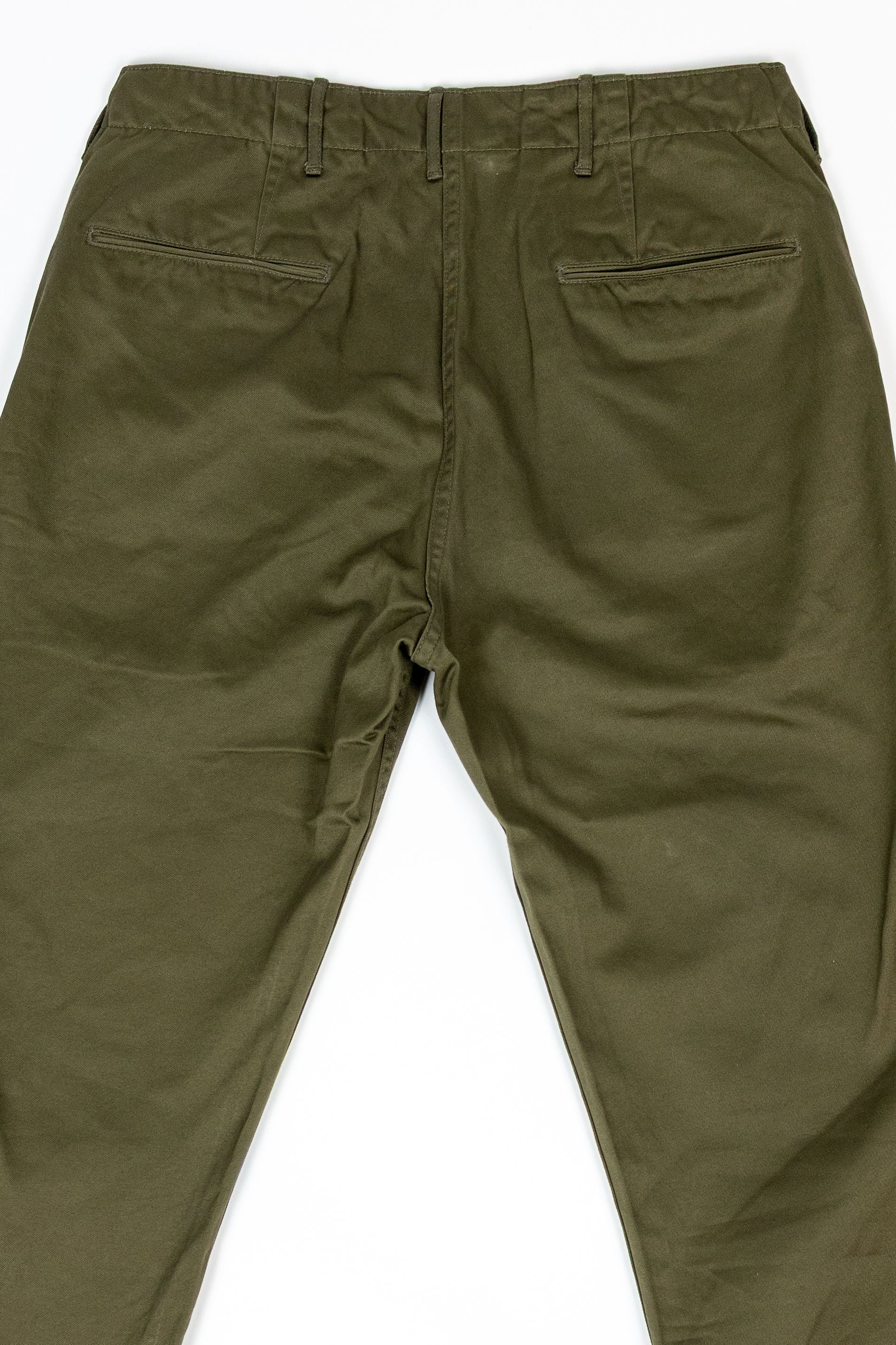 Buzz Rickson's BR40025 Original Spec. Chinos - Olive - Franklin & Poe