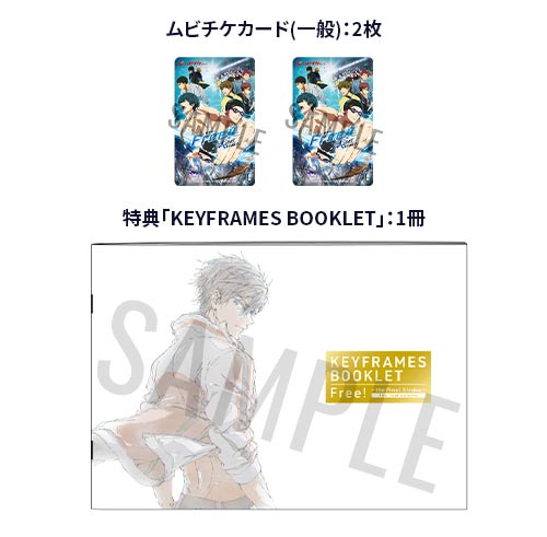 Free! DF 京アニ 限定 特典 複製ミニ原画 クリアケース 全6巻 RT