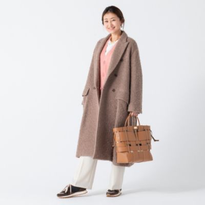 COUTURE DADAM COCOON CHESTERFIELD COAT WOOL CHESTERFIELD COAT