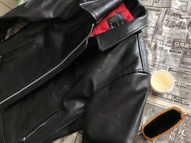 KADOYA ハード(ヴィンテージ)ステア シングルライダース：硬い革ジャン