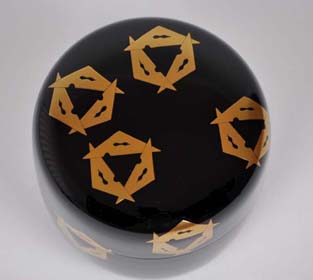 表用】鱗鶴蒔絵大棗（惺斎好写） | 茶道具通販専門店 ふげつ工房