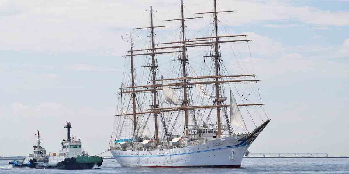 練習帆船「海王丸」、4/20に神戸港で「船内見学&遠洋航海お見送り