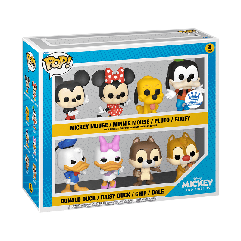 Pop! Disney Mickey & Friends 8-Pack