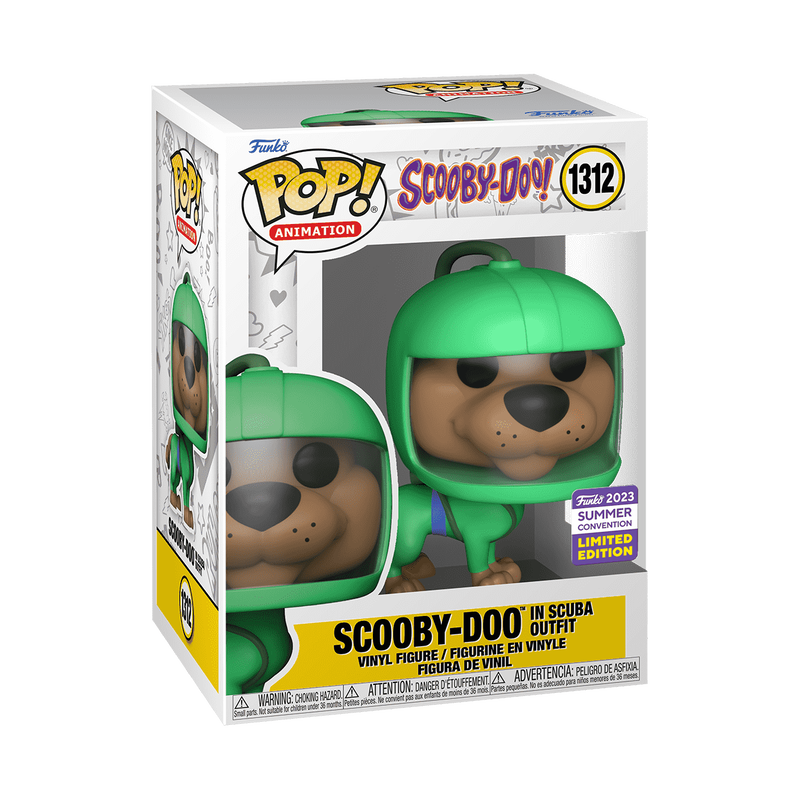 Pop! Scooby-Doo in Scuba Outfit