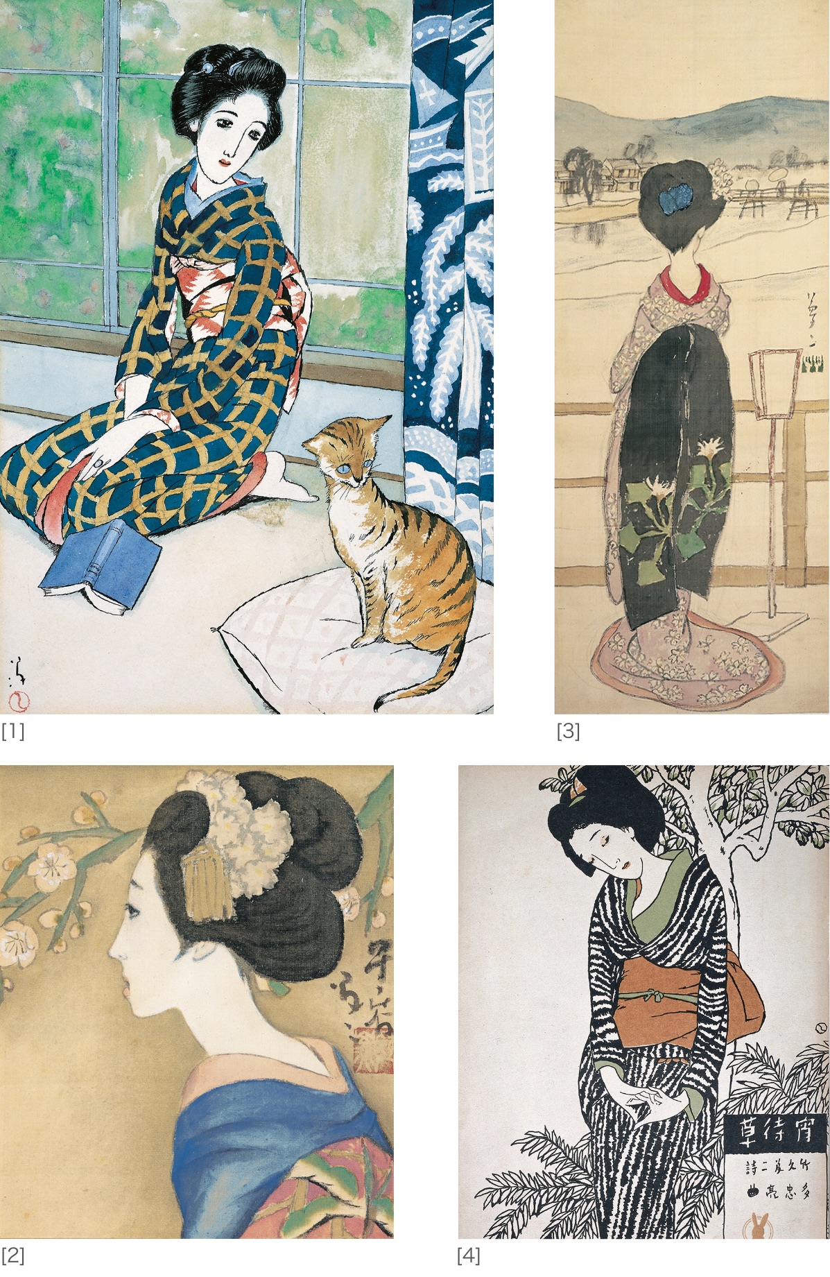 竹下夢二 木版画 二の腕 竹下夢二 木版画 二の腕 竹下夢二 木版画