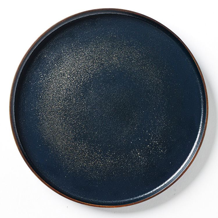 さぬきうるしSinra】＜香川漆器＞錫蒔絵 石粉塗プレート | 藤巻百貨店