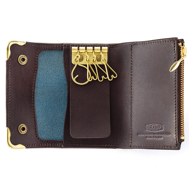 池之端銀革店】Cramp ブライドルレザー3wayキーケース | 藤巻百貨店