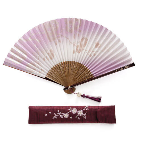 扇子模様の重箱と筆セット 扇子模様の重箱と筆セット